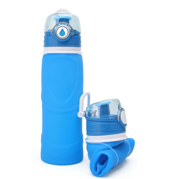 TrustWater® VITALIS - BPA-freie Silikontrinkflasche mit integriertem Filter